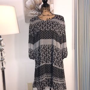 🆕Calvin Klein Black & Gray  Dress